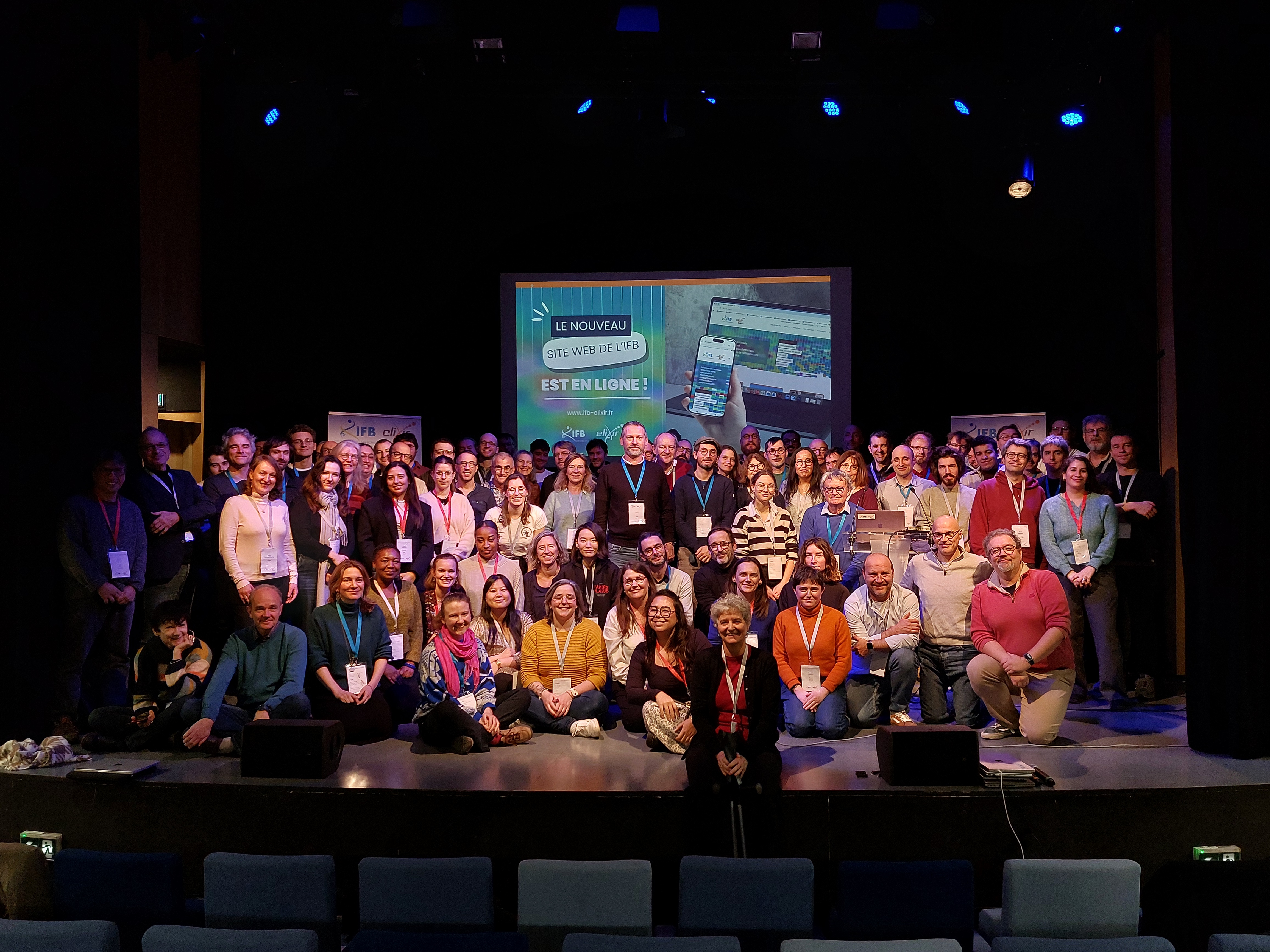 Participants présents lors des All-Hands IFB/ELIXIR-FR 2025