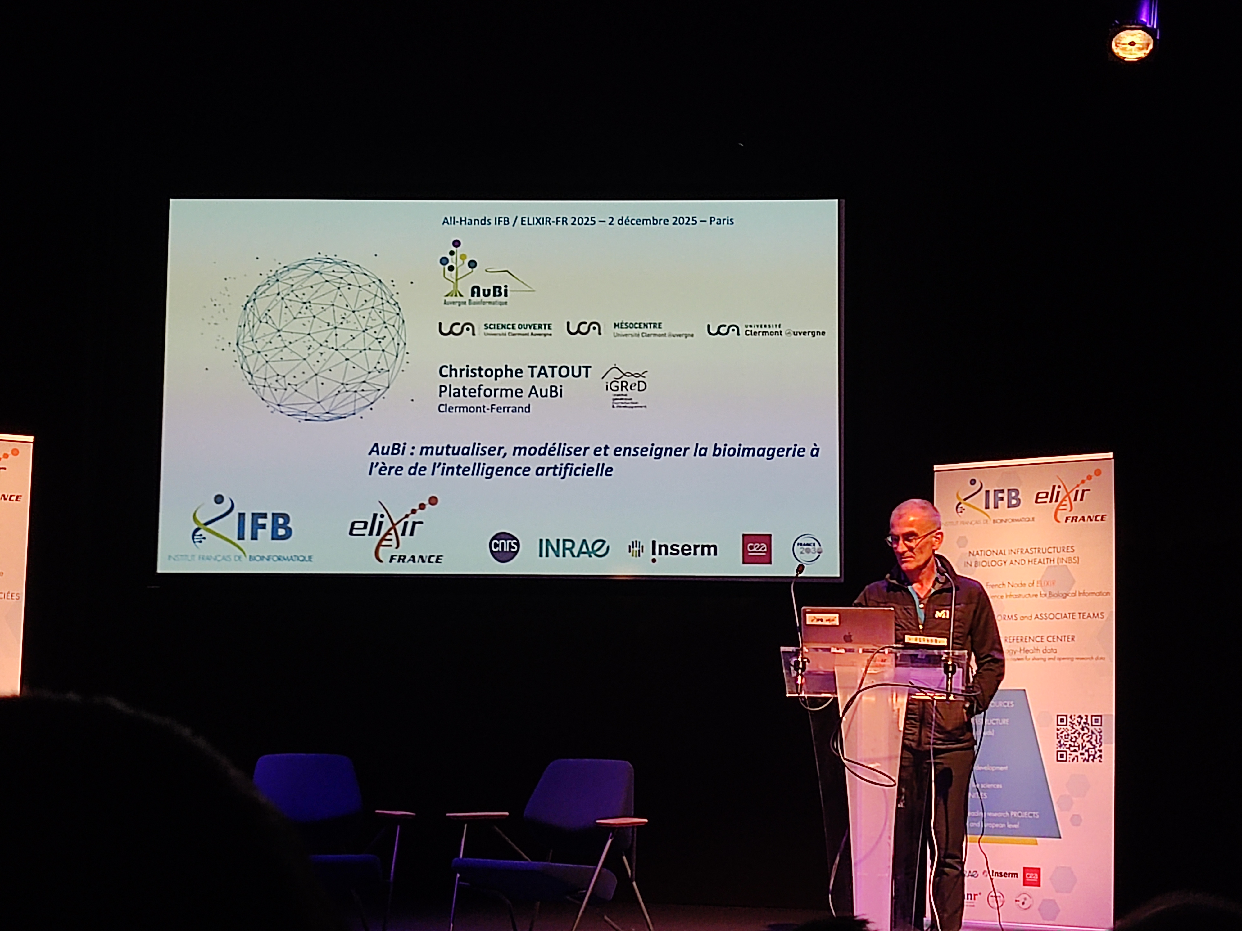 Présentation de Christophe Tatout aux All-Hands IFB